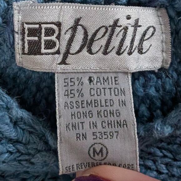 80s Western Applique Kimono sleeve sweater - Picture 6 of 9